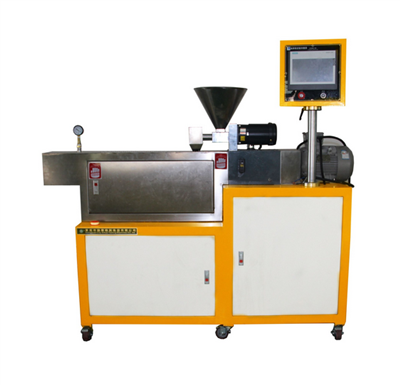 Laboratorie dobbeltskruegranulator